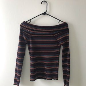 Off the shoulder sweater